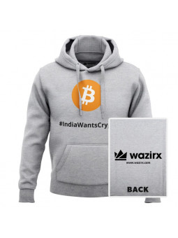 #IndiaWantsBitcoin - Hoodie