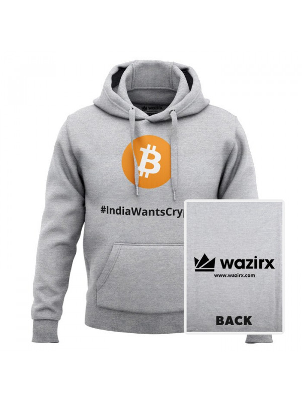 #IndiaWantsBitcoin - Hoodie