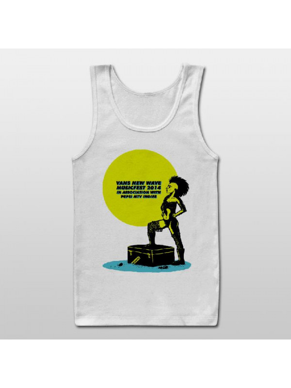 The New Wave Fest official Unisex Tank Top + Free Magnet