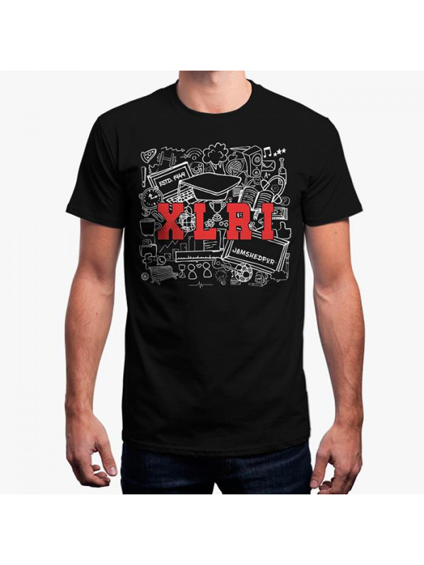 XLRI 2017 T-shirt - Black [Pre-order - Ships 14th November]