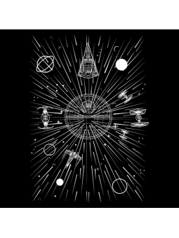 Death Star Fall - Star Wars Official T-shirt