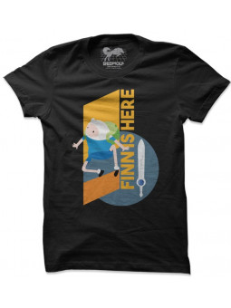 Finn Is Here - Adventure Time Official T-shirt
