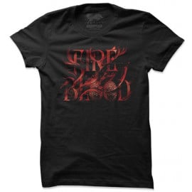 GOT: Fire And Blood - Game Of Thrones Official T-shirt