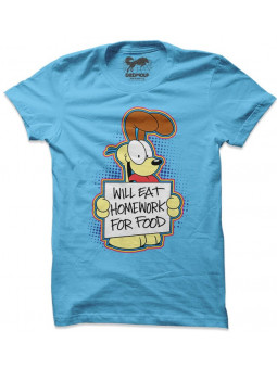 Homework For Food - Garfield Official T-shirt