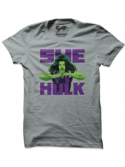 She-Hulk Ready - Marvel Official T-shirt