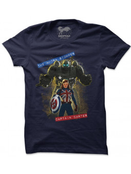 The Hydra Stomper & Captain Carter - Marvel Official T-shirt