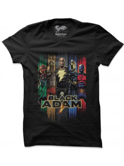 The Justice Society Of America - Black Adam Official T-shirt