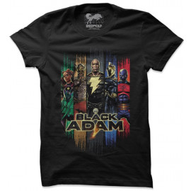 The Justice Society Of America - Black Adam Official T-shirt