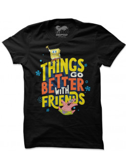 Things Go Better With Friends - SpongeBob SquarePants Official T-shirt