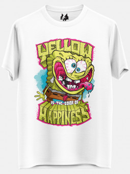 Yellow Is The Colour Of Happiness - SpongeBob SquarePants Official T-shirt
