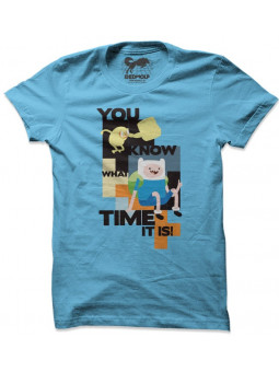 You Know What Time It Is! - Adventure Time Official T-shirt