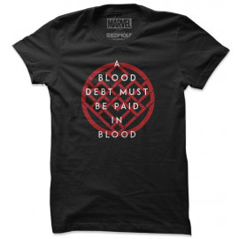 A Blood Debt - Marvel Official T-shirt