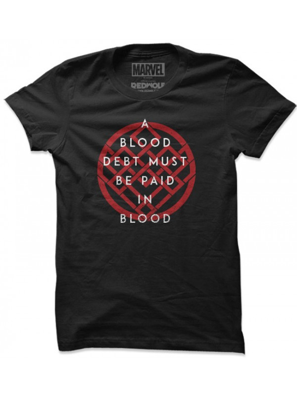 A Blood Debt - Marvel Official T-shirt