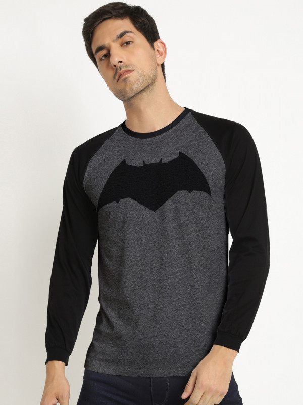 Batfleck Emblem - Batman Official Full Sleeve T-shirt