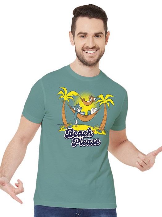Beach Please - Tom & Jerry Official T-shirt