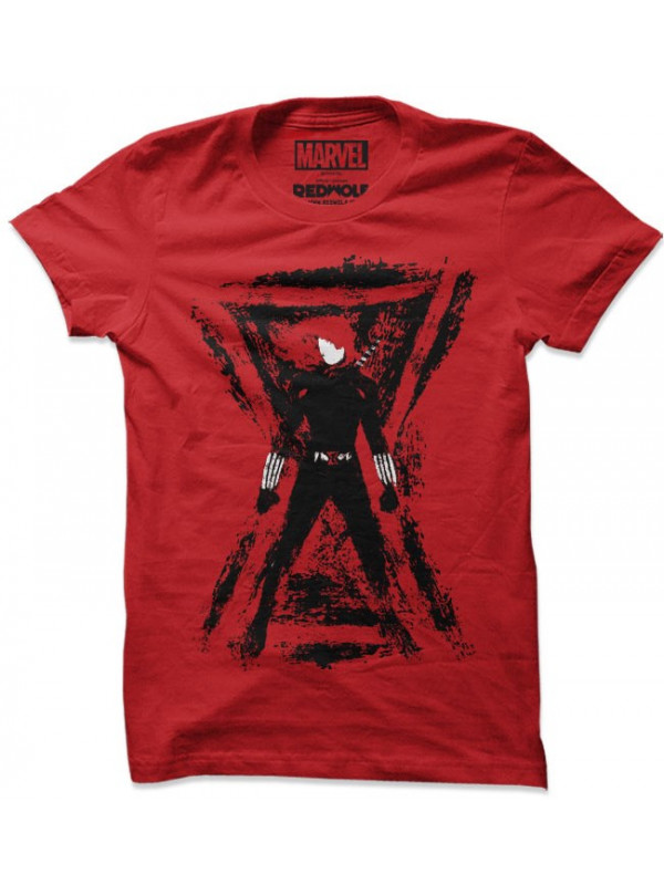 Black Widow Graffiti - Marvel Official T-shirt