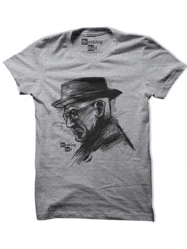Walter White Sketch - Breaking Bad Official T-shirt