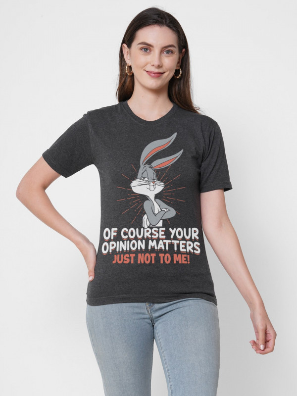 Opinion Matters - Bugs Bunny Official T-shirt