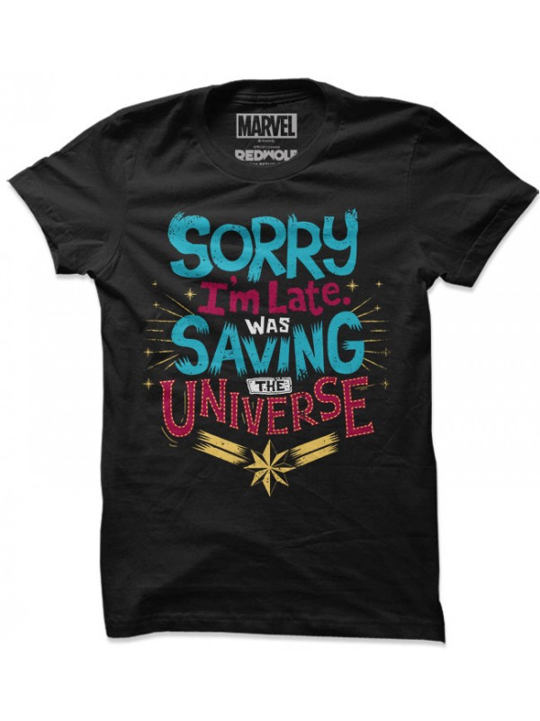 Captain Marvel: Saving The Universe - Marvel Official T-shirt
