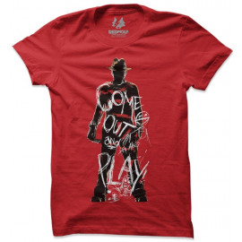 Come Out And Play - Nightmare On Elm Street Official T-shirt