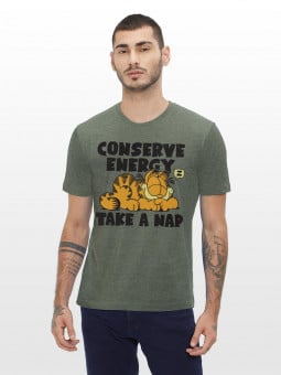 Conserve Energy - Garfield Official T-shirt