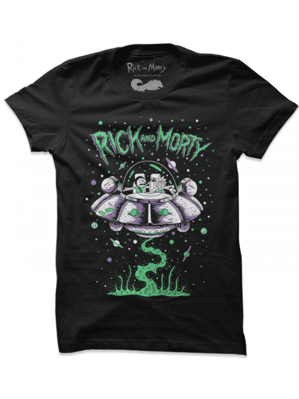 Cruising In Space - Rick And Morty Official T-shirt
