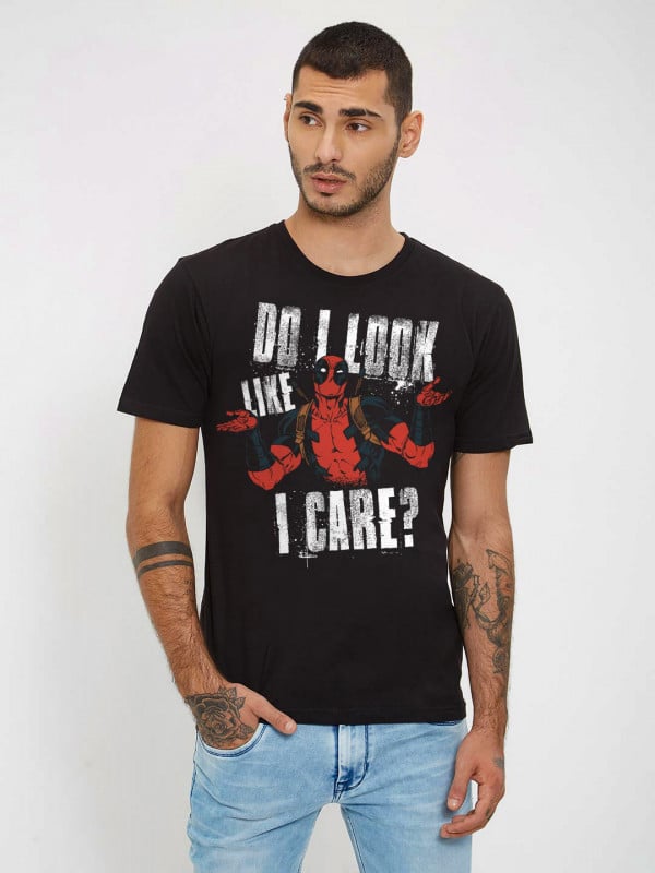 Don't Care - Marvel Official T-shirt