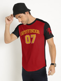 Gryffindor Motto - Harry Potter Official Drop Cut T-shirt