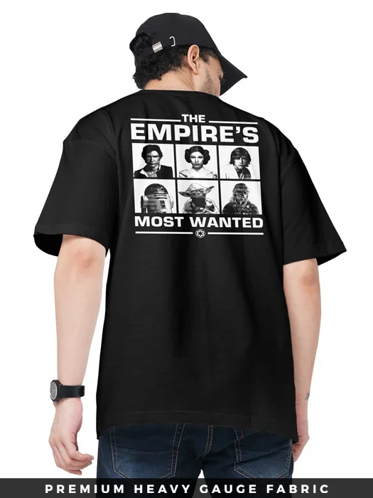 Empire's Most Wanted - Star Wars Official Oversized T-shirt