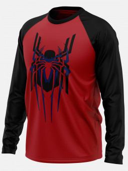 Spider Trio Logo - Marvel Official Full Sleeve T-shirt