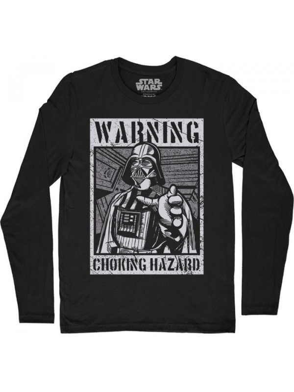 Choking Hazard - Star Wars Official Full Sleeve T-shirt