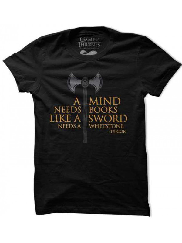 A Mind Needs Books - Game Of Thrones Official T-shirt