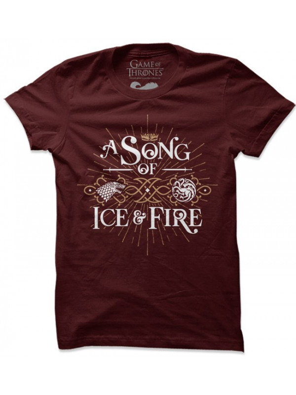 A Song Of Ice & Fire - Game Of Thrones Official T-shirt
