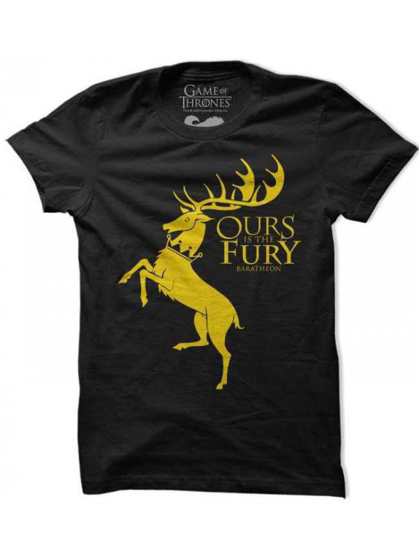 Ours Is the Fury - Game Of Thrones Official T-shirt
