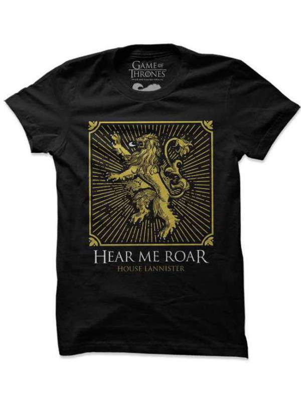 House Lannister Shield - Game Of Thrones Official T-shirt