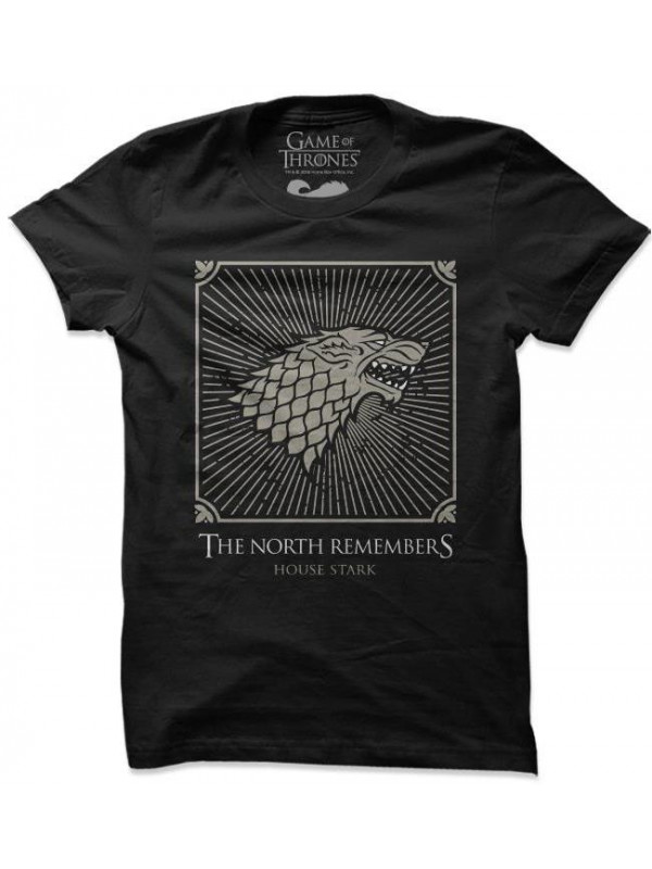 House Stark Shield - Game Of Thrones Official T-shirt 