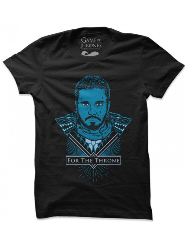 Jon Snow: For The Throne - Game Of Thrones Official T-shirt