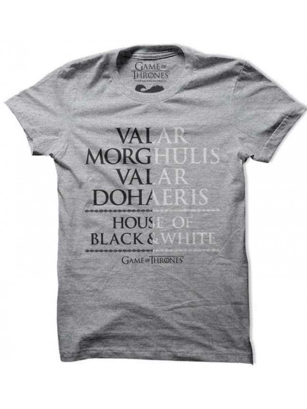 Valar Morghulis - Game Of Thrones Official T-shirt