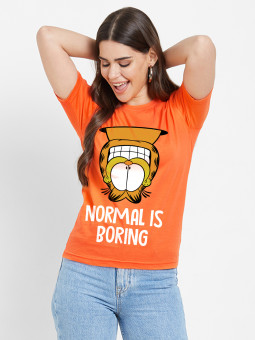Normal Is Boring - Garfield Official T-shirt