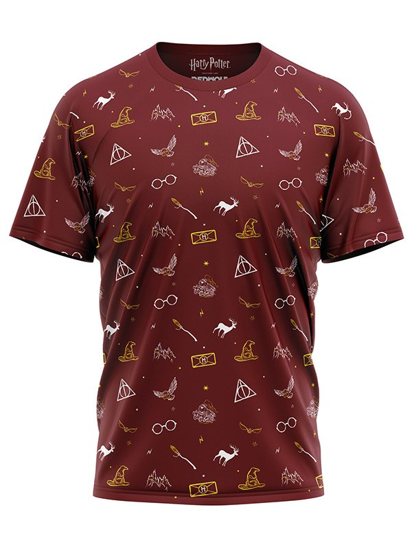 Harry Potter Pattern - Harry Potter Official T-shirt