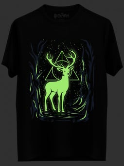 Harry's Patronus (Glow In The Dark) - Harry Potter Official T-shirt