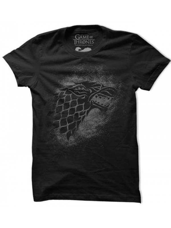 House Stark Sigil Splatter - Game Of Thrones Official T-shirt 