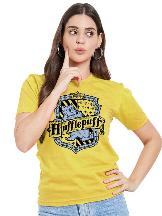 Hufflepuff Crest - Harry Potter Official T-shirt