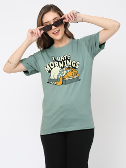 I Hate Mornings - Garfield Official T-shirt