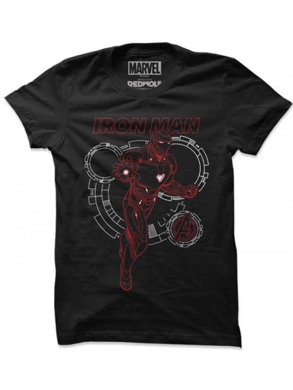 Iron Man: Mark L Interface - Marvel Official T-shirt