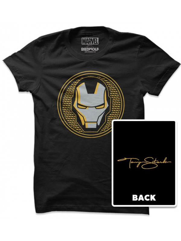 Iron Man Signature - Marvel Official T-shirt