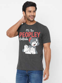 It's Too Peopley Outside - Tom & Jerry Official T-shirt