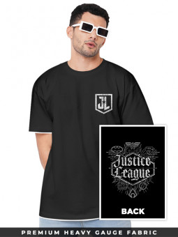 Justice League: Urban Logo - Justice League Official Oversized T-shirt