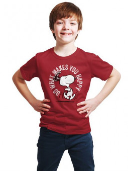Do What Makes You Happy - Peanuts Official Kids T-shirt