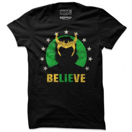 Loki Believe - Marvel Official T-shirt